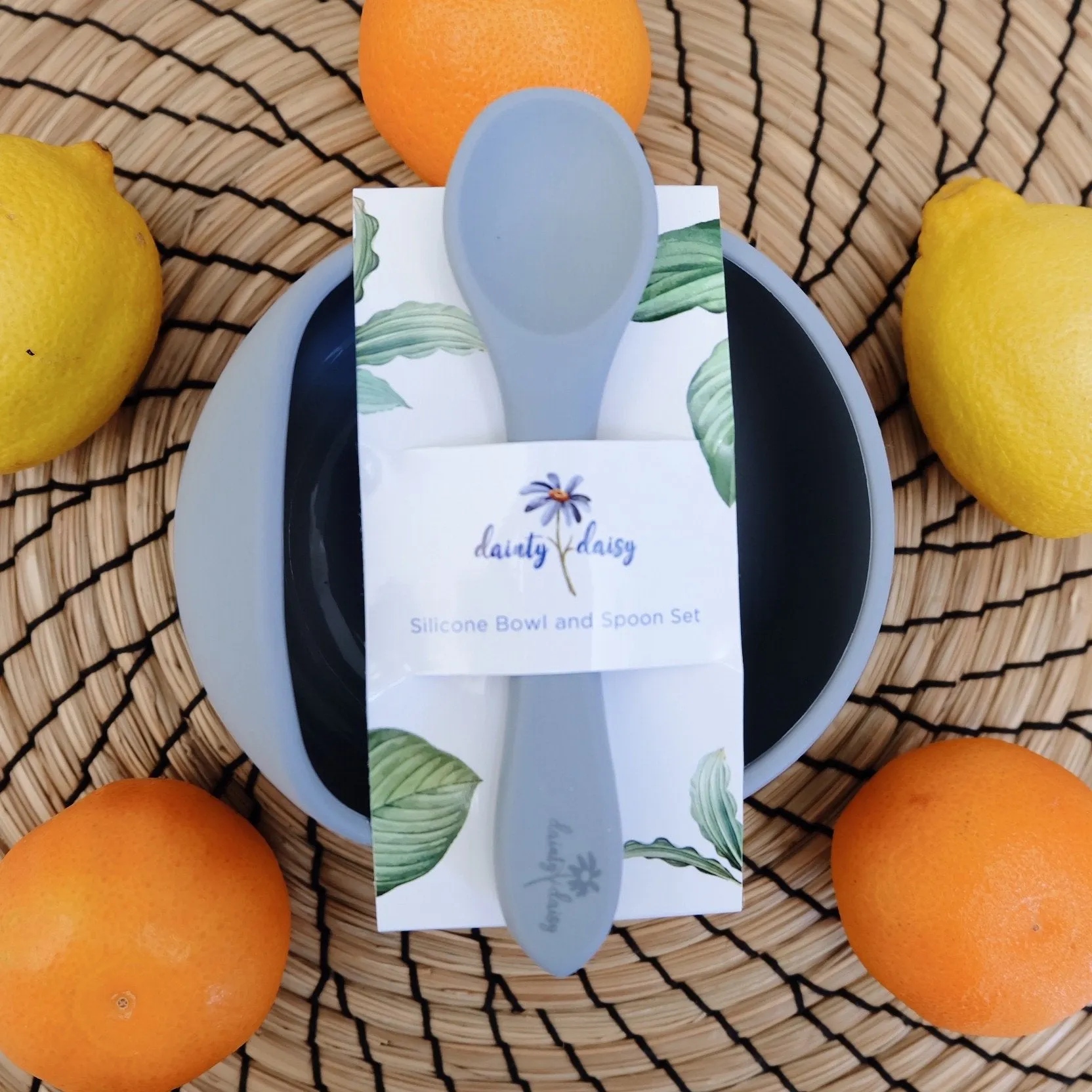 Stickie Bowl & Spoon Set - Sage