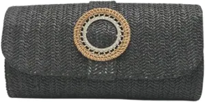 Straw Clutch Purses for Women Vintage Summer Straw Beach Bag Envelope Evening Clutch Handbags for Wedding Party 2025