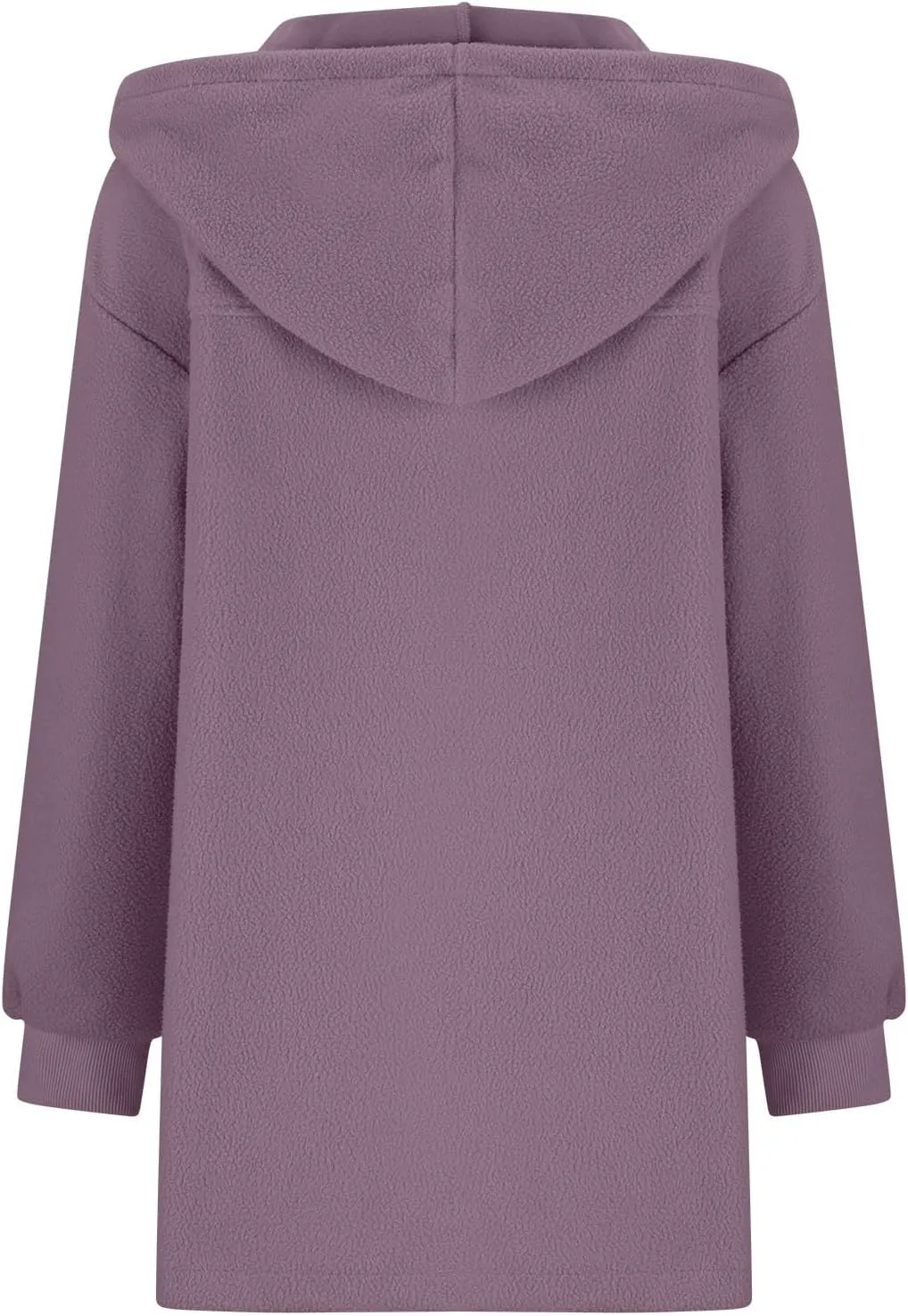 TANGNADE Women Zip Up Hoodie Fleece Jacket Oversized Hooded Sweatshirts Long Sleeve Crop Warm Fall Outfits Winter Coat