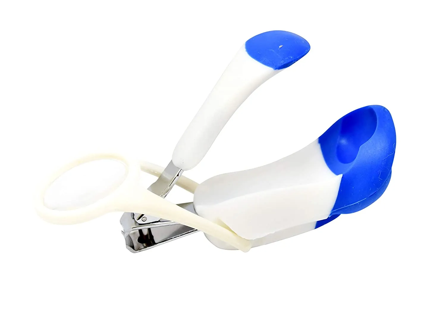 The Little Lookers Baby Safety Nail Scissor/Clipper/Manicure/Pedicure/Baby Magnifier Nail Cutter/Safety Cutter Care for New Born Baby/Toddler/Kids/Children