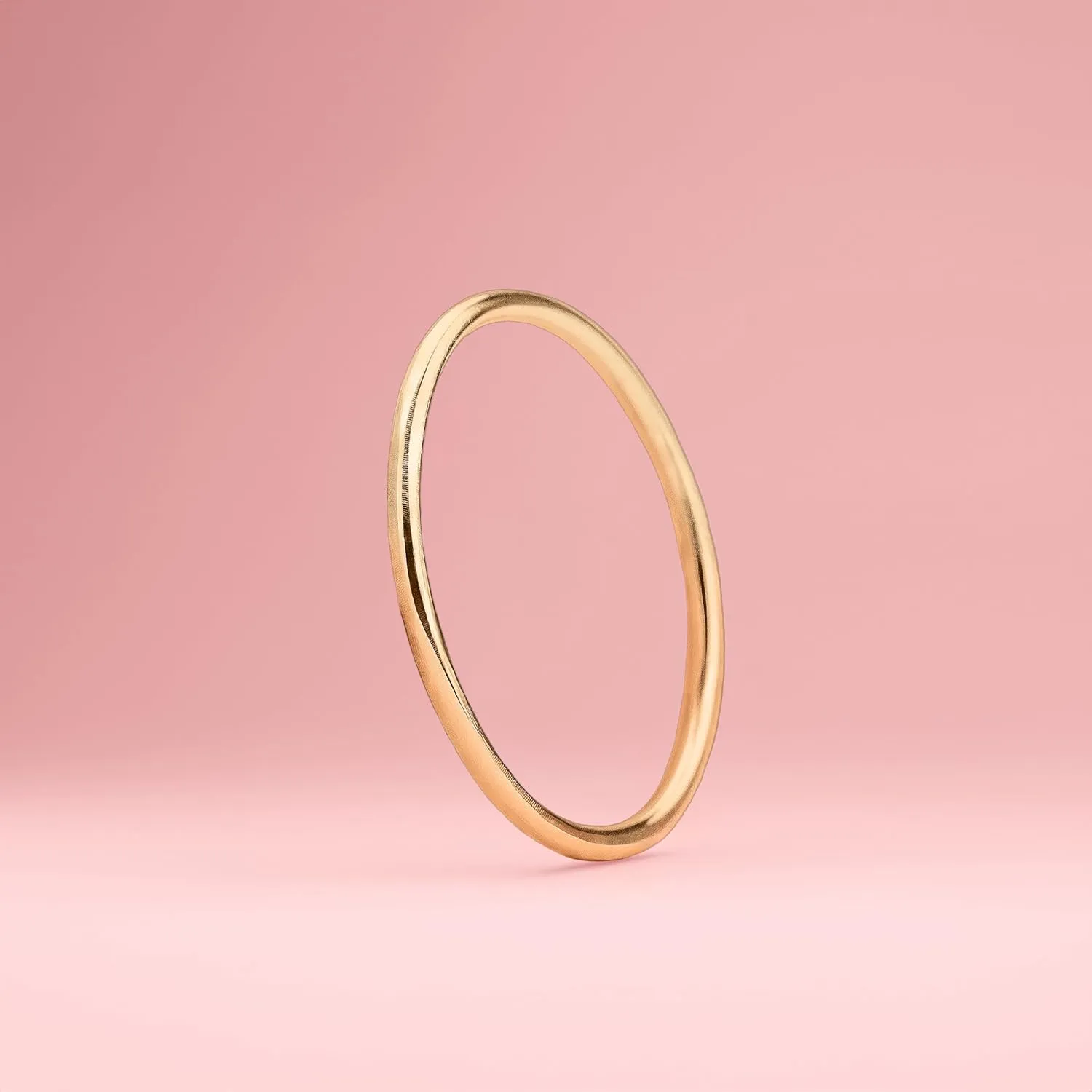 Thin Smooth Stacking 1mm Skinny Ring in Silver, Gold, or Rose Gold | Comfort Fit | Sizes 4-10 (8, 14K Gold Fill)