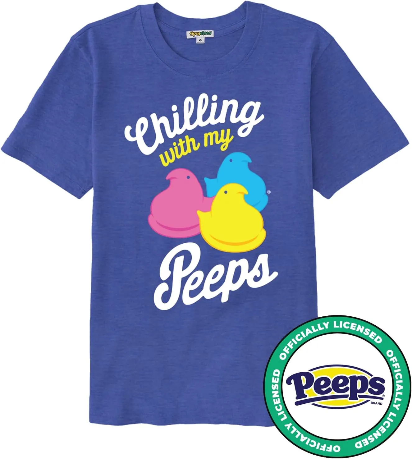 Tipsy Elves Easter T-Shirts for Men - Vibrant and Colorful Mens Tee - Buttery Soft Poly-Cotton with Game Changing Designs