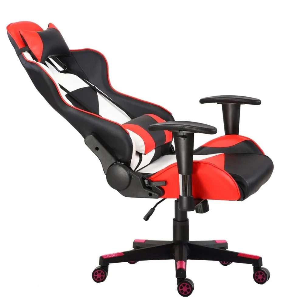 TITAN-X SERIES/ 006 GAMING CHAIR (BLACK-RED-WHITE)