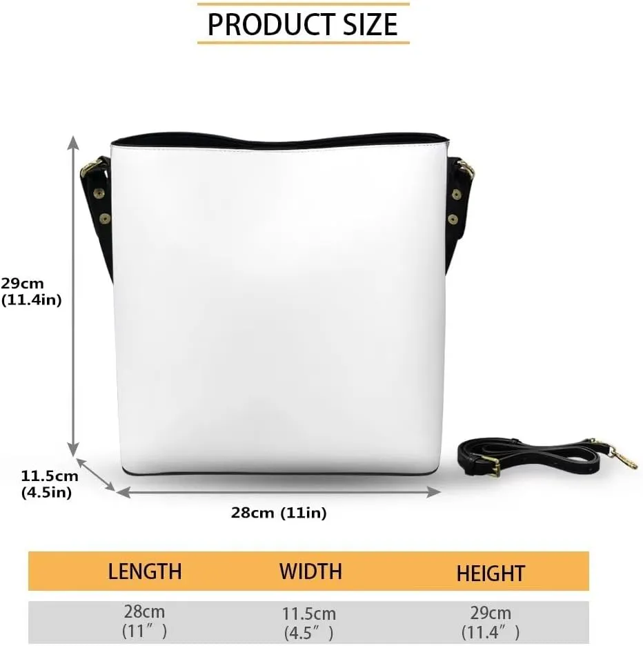 Tote Bag for Women Travel Hobo Bags Waterproof Bucket Bag PU Leather Crossbody Purse Shopper Shoulder Handbag
