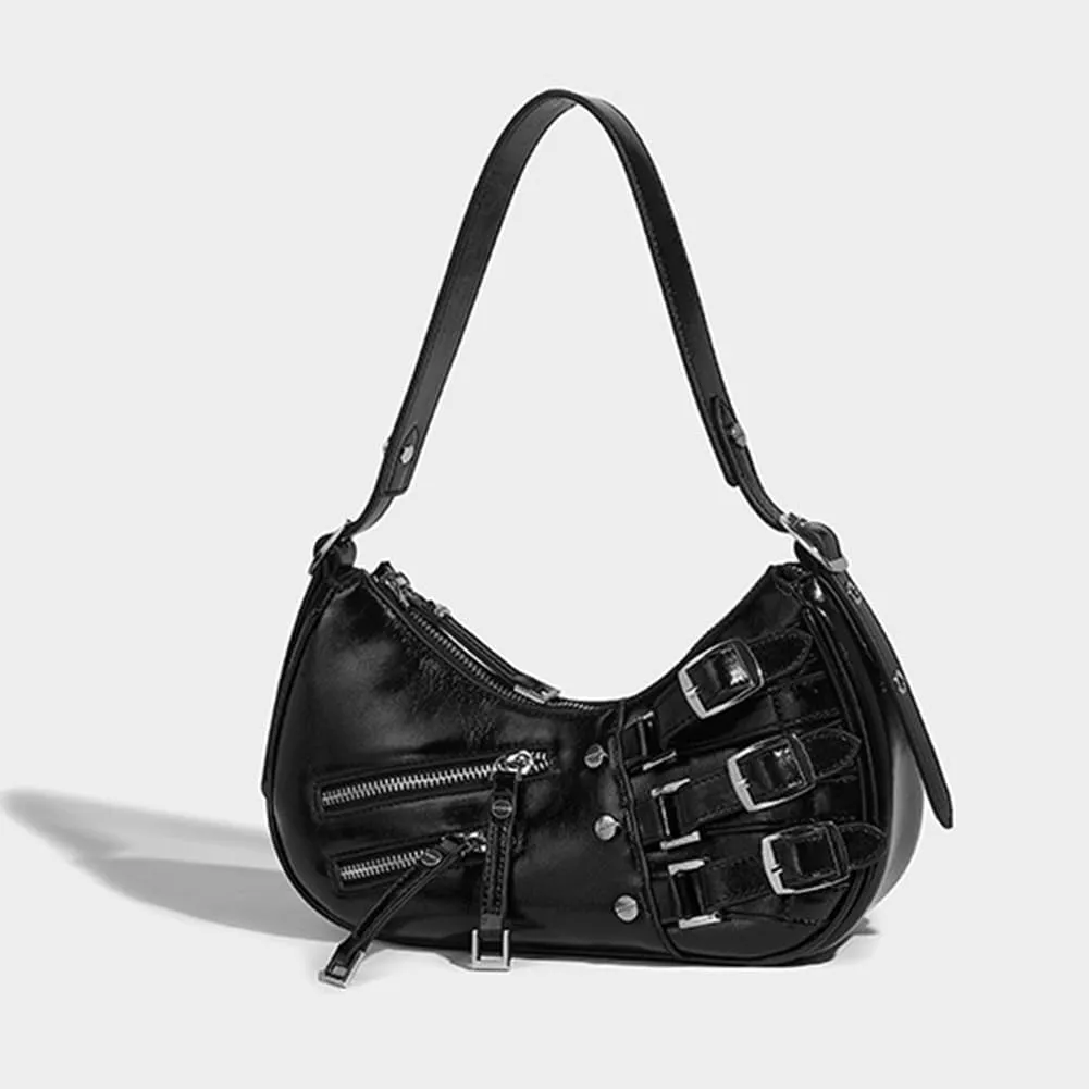 Trendy Handbag Purse Strap Adjustable Satchel Hobo Vintage Armpit Bag Daily Dating Purse Women Retro Shoulder Bag