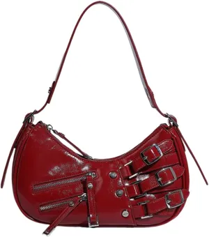 Trendy Handbag Purse Strap Adjustable Satchel Hobo Vintage Armpit Bag Daily Dating Purse Women Retro Shoulder Bag