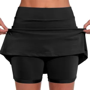 Versatile Skorts for Women, Women's Casual Athlete Tennis Skirts, Sports Lightweight Golf Workout Skort with Pockets