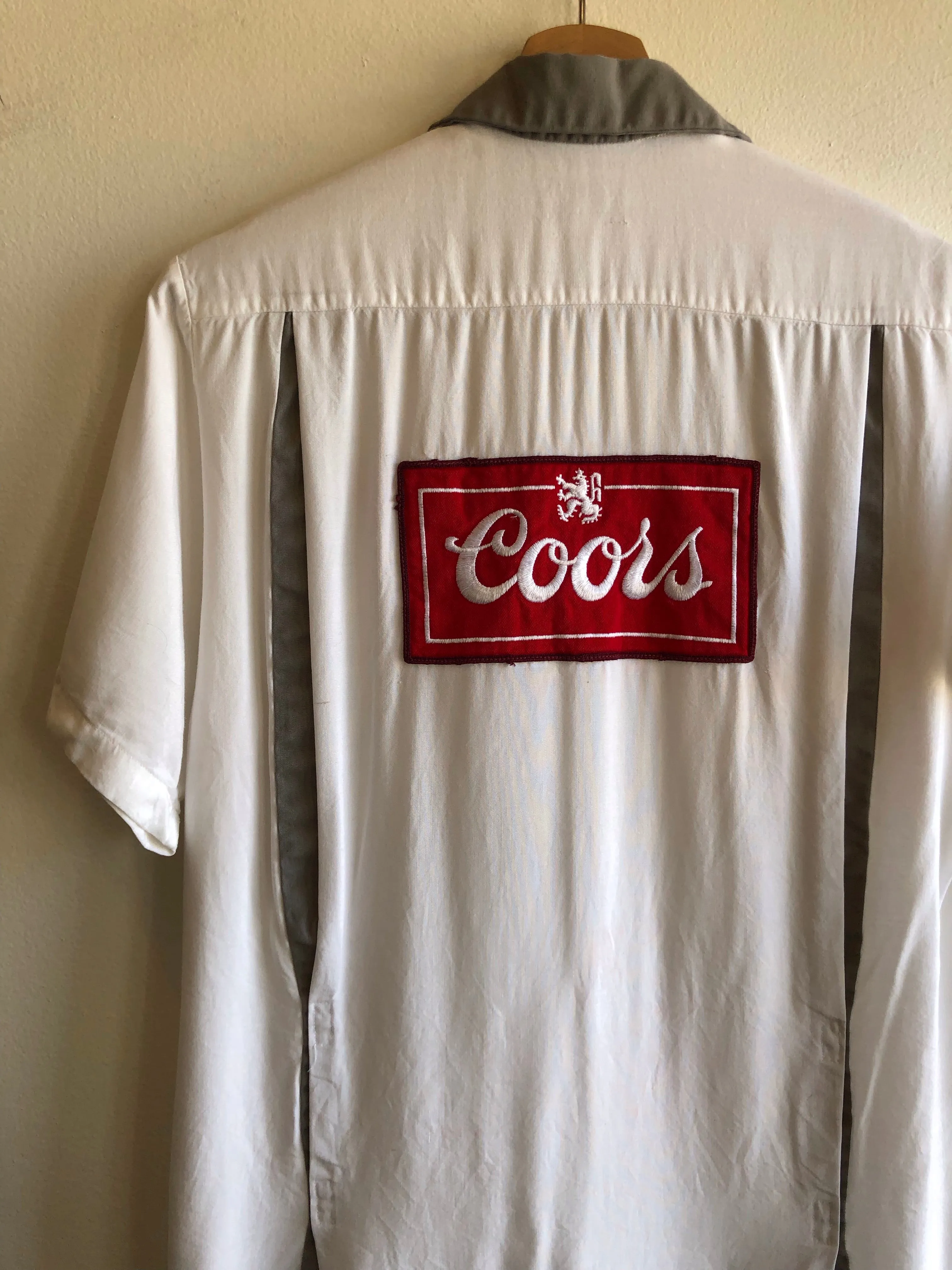 Vintage 1960s Coors Bowling Button-Up Shirt