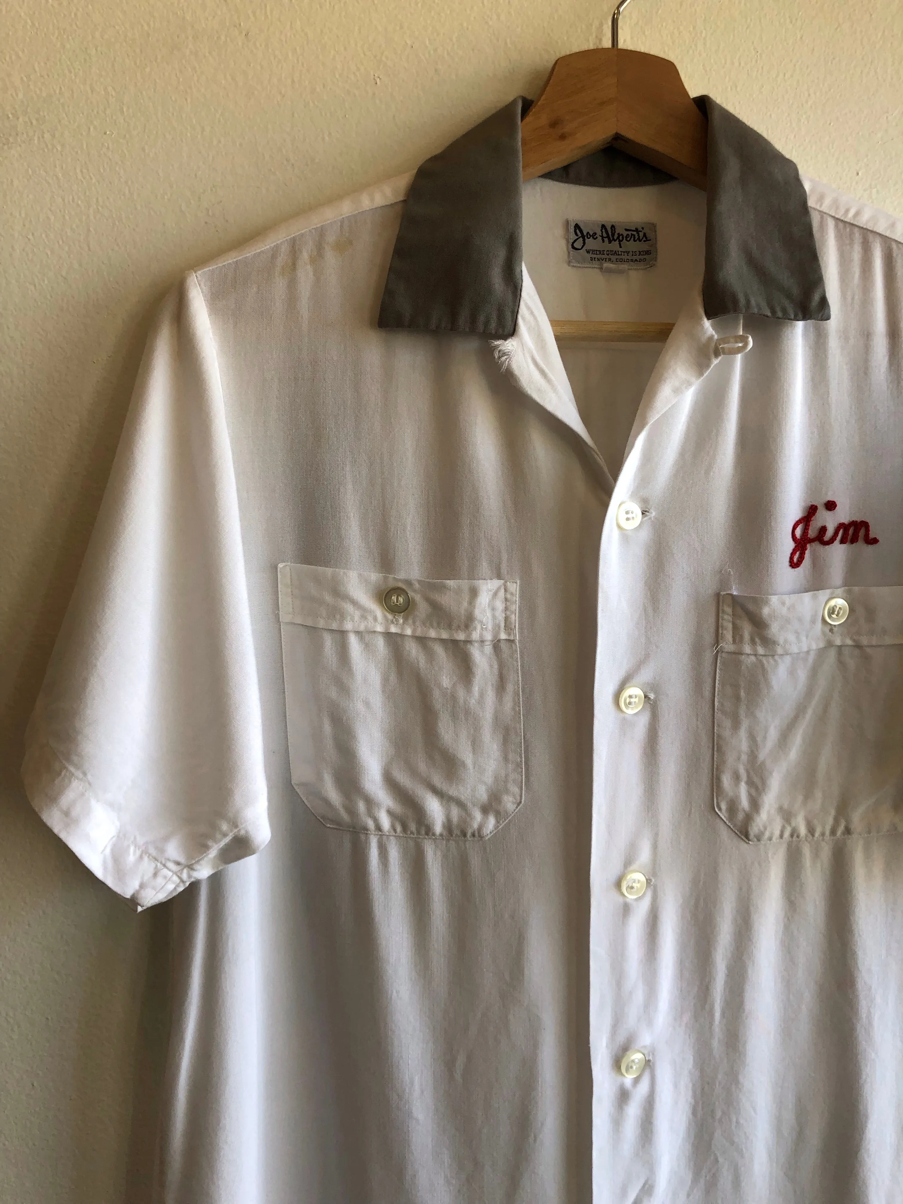 Vintage 1960s Coors Bowling Button-Up Shirt