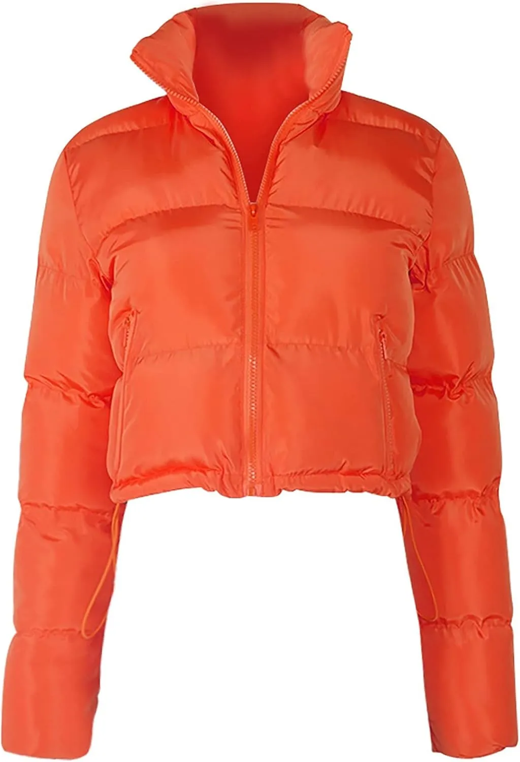Winter Coat Women's Women's Winter Solid Short Bread Down Jacket Stand Up Collar Outerwear Padded Thick Jackets