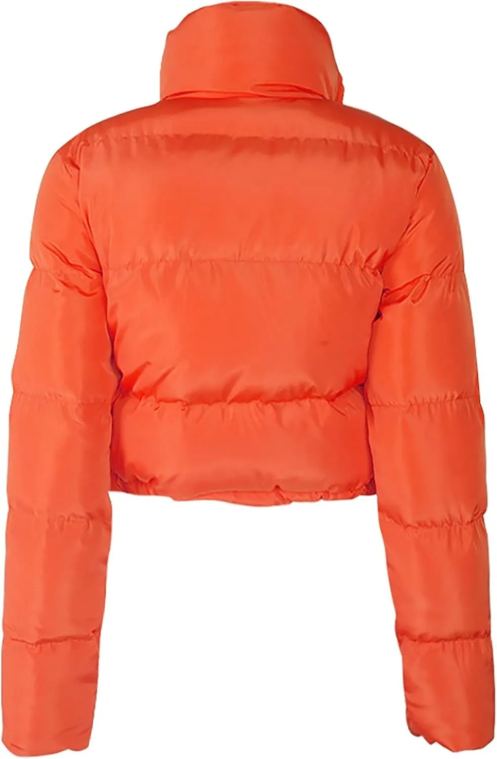 Winter Coat Women's Women's Winter Solid Short Bread Down Jacket Stand Up Collar Outerwear Padded Thick Jackets