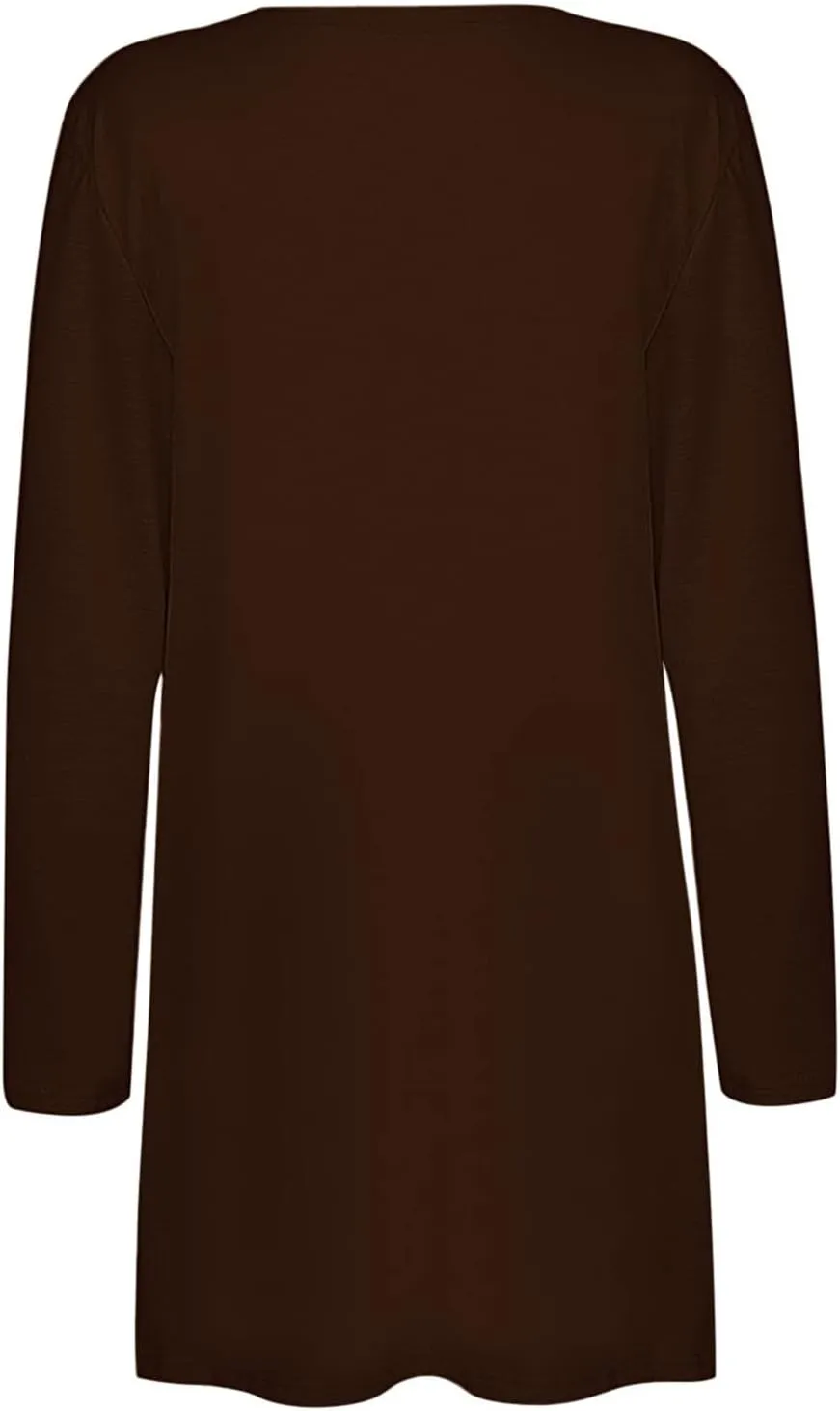 Women's 2023 Long Sleeve Kimono Cardigan Open Front Cozy Sweater Coat Casual Lightweight Outerwear with Pockets