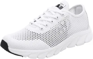 Women's Breathable Elastic Fly Woven Mesh Shoes Fashion Sport Gym Jogging Tennis Sneaker Casual Mountain Shoe