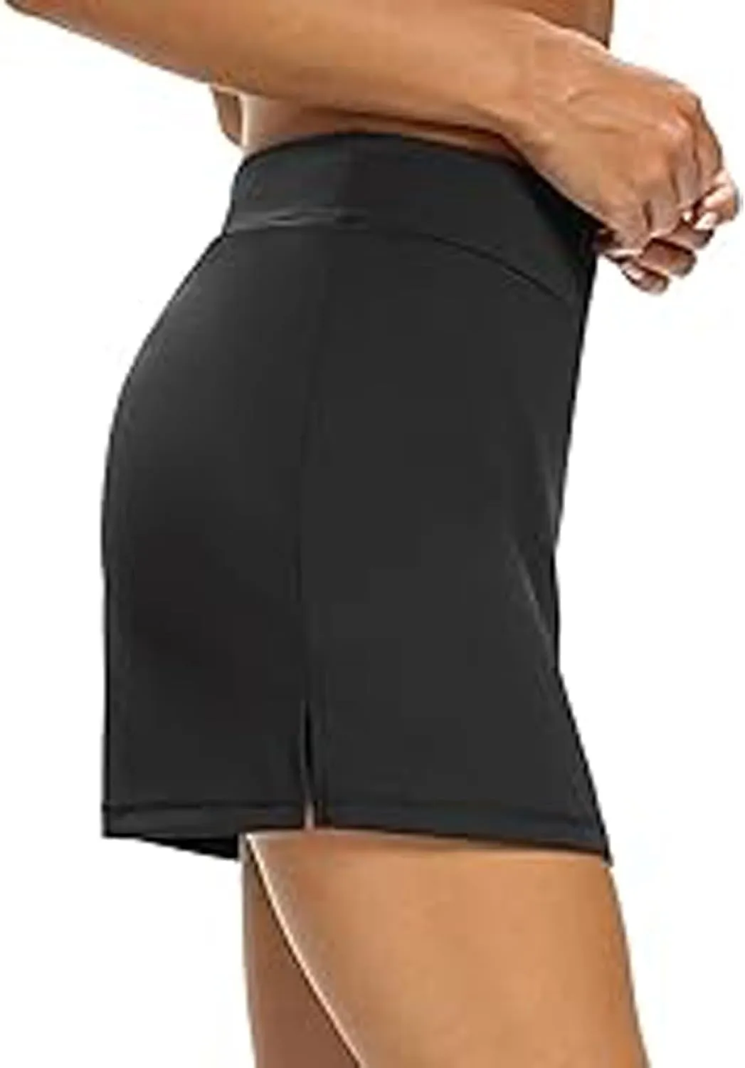 Womens Casual Solid Tennis Skirt Yoga Sport Active Skirt Shorts Skirt Pleated Midi Skirt