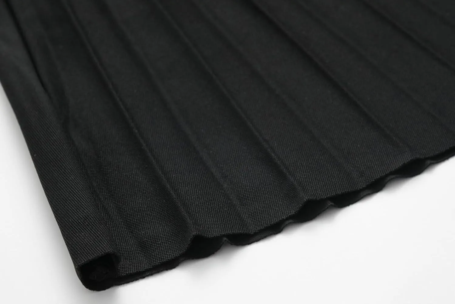 Womens High Elastic Waist Pleated Midi Skirt Chic Flowy Swing Long A-line Skirt