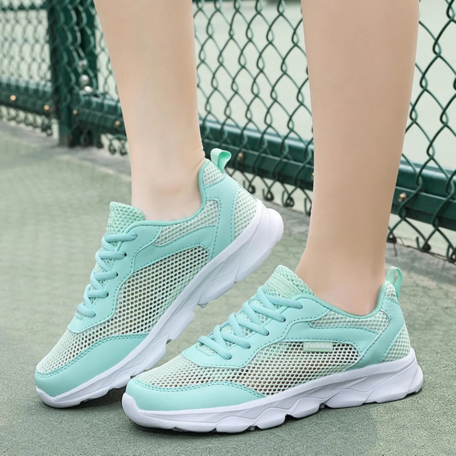 Women's Lightweight Walking Tennis Shoes Lightweight Woven Orthopedic Walking Shoes Minimalist Zero Drop Shoe