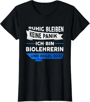 Womens Organic Teacher Professional Biology Teacher Gift Saying T-Shirt