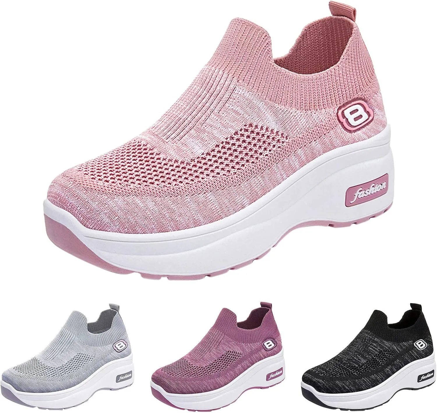 Women's Sneakers Size 8 Wide Zapatos Especiales para Juanetes De Mujer Womens Slip On Shoes Size 8 Wide Chunky Black Platform Sneakers Women Trendy Tennis Shoes for Women 2023