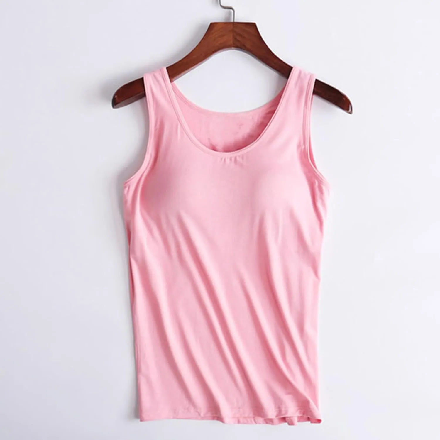 Womens Tank Tops with Built in Bra Padded Sleeveless Shirts Workout Yoga Tank Tops 2025 Trendy Athletic Tank Tops